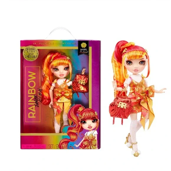 2 Rainbow Fashion Dolls - Red and Blue⚡️ - Picture 2 of 9